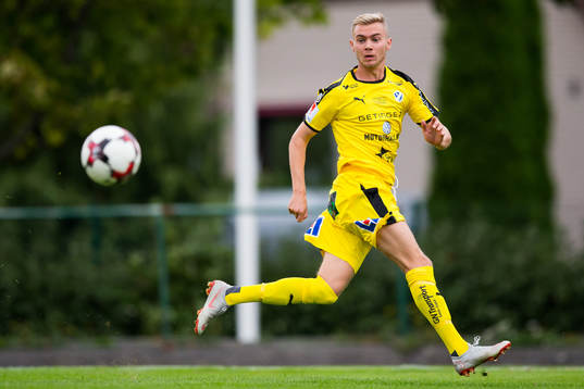 Halmstads Tryggvi Hrafn Haraldsson