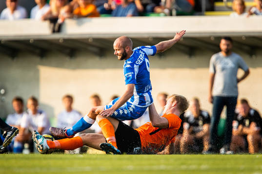 IFK Göteborgs Robin Söder och Torns Christopher Nilsson