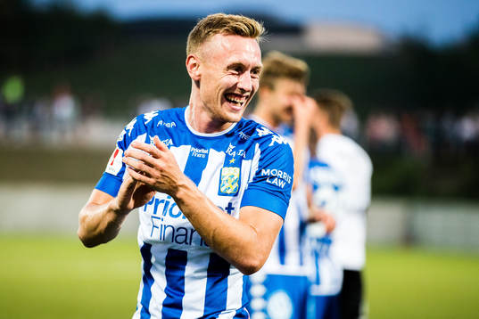 IFK Göteborgs Sebastian Ohlsson jublar