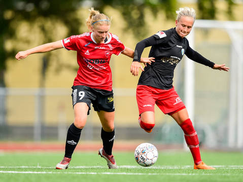 Göteborgs Filippa Curmark och Limhamn Bunkeflos Amanda