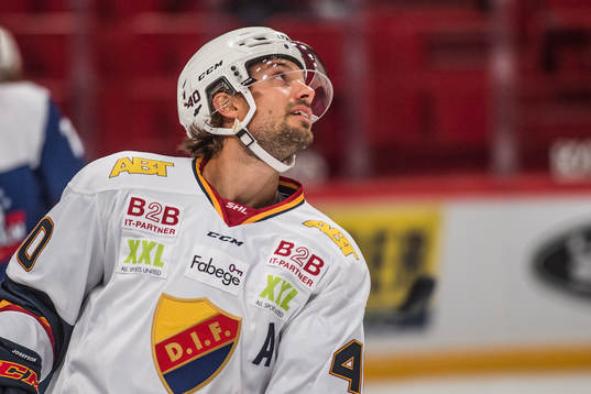 Djurgården Nords forward Jacob Josefson