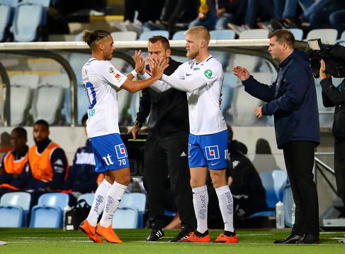 Norrköpings tränare Jens Gustafsson byter in Kalle