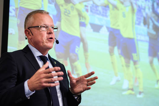 Sveriges förbundskapten Janne Andersson