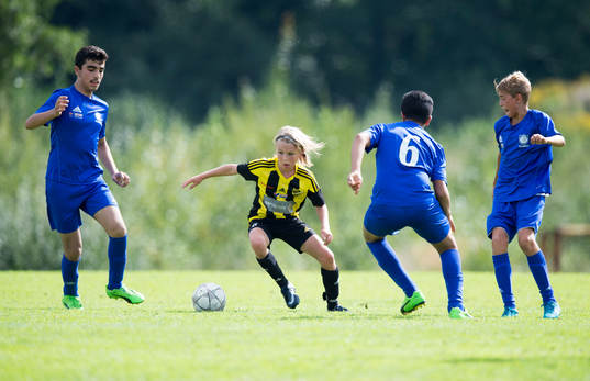 i matchen för pojkar födda 2006 (P12) mellan IFK