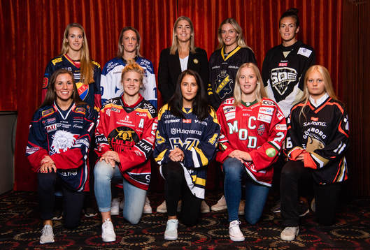 Johanna Lagus, AIK, Erika Grahm, Brynäs, Julia Östlund,
