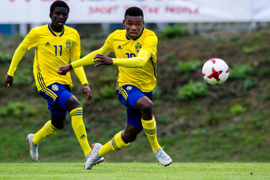 Sveriges Jack Lahne och Sylvin Kayembe