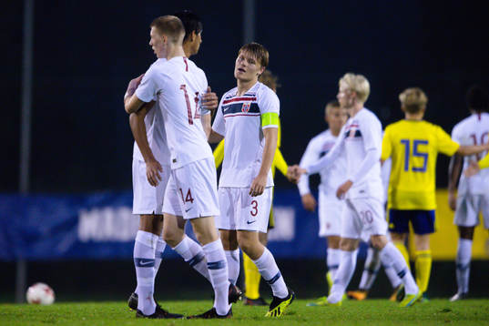 Norges Harald Martin Hauso jublar