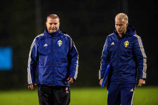 Sveriges förbundskapten Tomas Turesson
