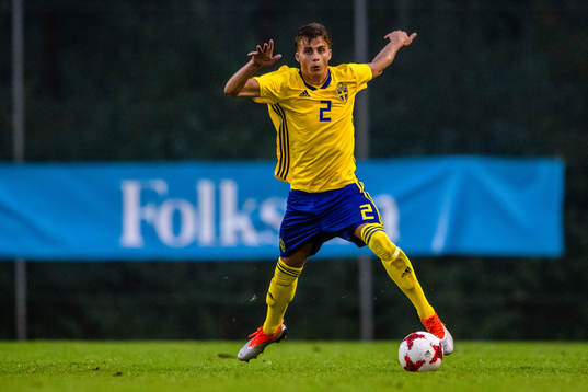 Sveriges Isac Larsson