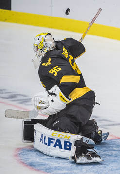 Västerås målvakt Marcus Dahlbom