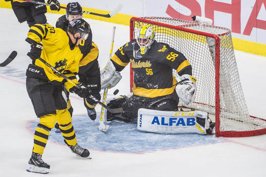 Västerås målvakt Marcus Dahlbom