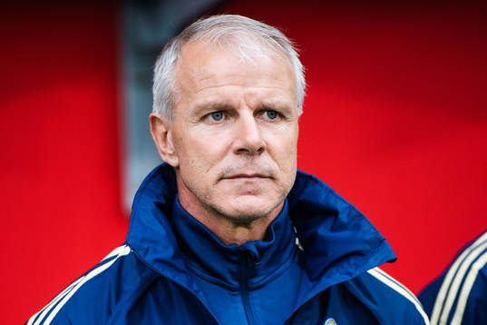 Sveriges förbundskapten Roland Nilsson