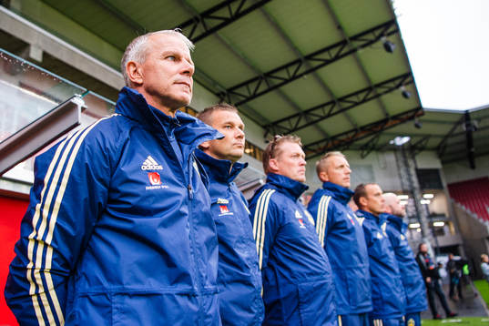 Sveriges förbundskapten Roland Nilsson