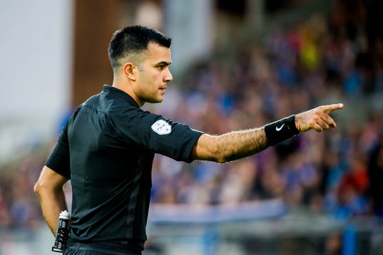 Referee Rohit Saggi