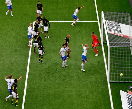 Norrköpings Andreas Johansson och Norrköpings Simon Thern