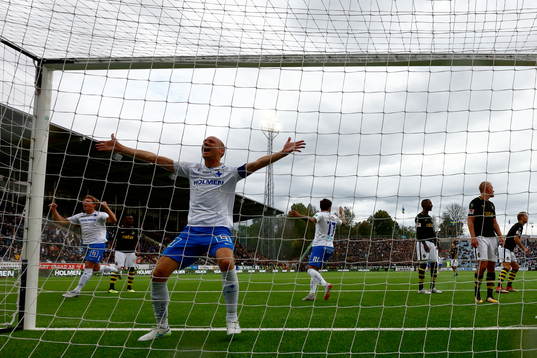 Norrköpings Andreas Johansson jublar