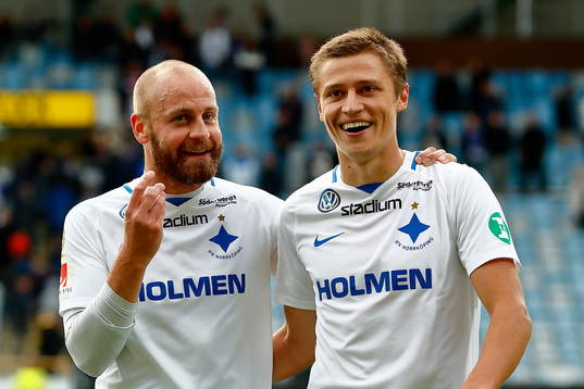 Norrköpings Daniel Sjölund och Simon Thern