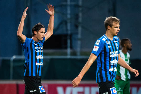 Sirius Philip Haglund jublar efter 1-0