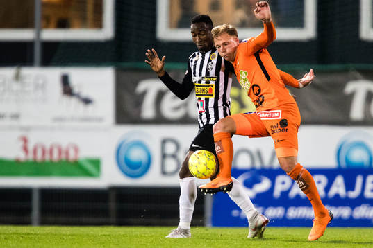 Landskronas Karim Sadat och Varbergs Jesper Modig