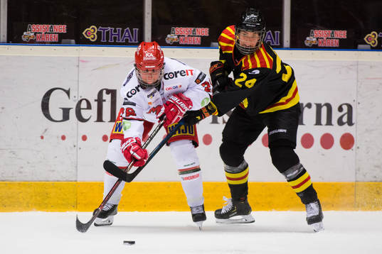 Modos Marion Allemoz och Brynäs Erika Grahm