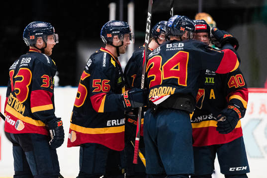 Djurgårdens Linus Hultström, Robin Norell och Daniel