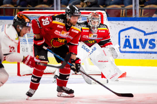 Luleås målvakt Joel Lassinatti