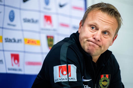 Brommapojkarnas tränare Roberth Björknesjö