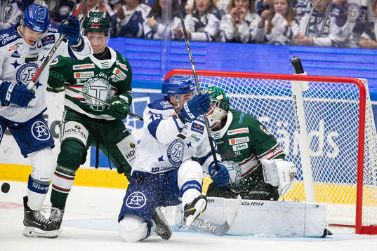 Leksands Tobias Forsberg och Martin Karlsson och Tingsryds
