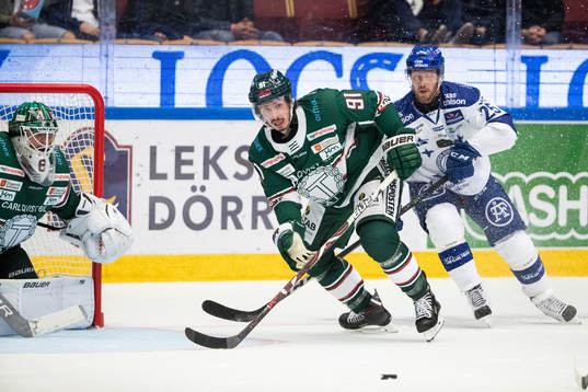 Tingsryds Charlie Dodero och Leksands Linus Persson