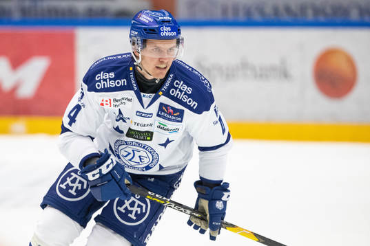 Leksands Mattias Nilsson   i ishockeymatchen i