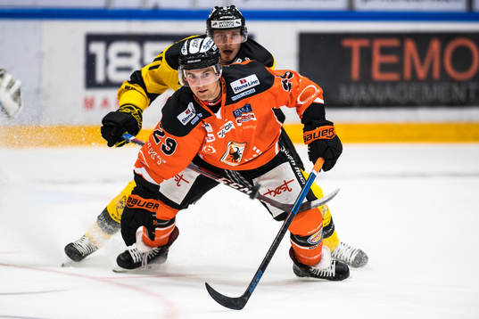 Karlskronas Justin Crandall och Västerås Jimmie Jansson