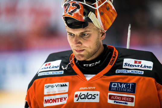 Karlskronas målvakt Robin Johansson