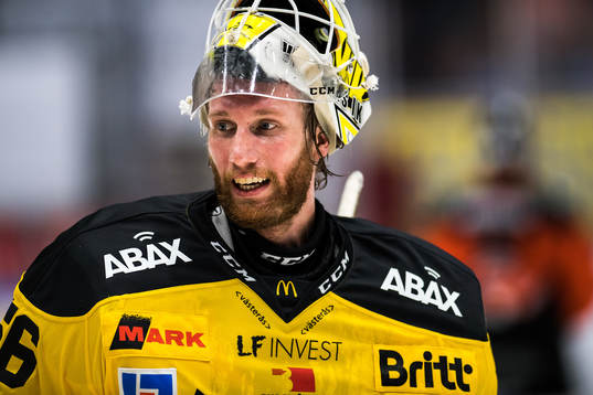 Västerås målvakt Marcus Dahlbom