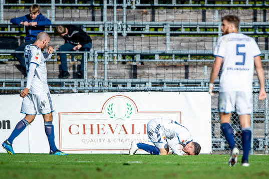 Djurgårdens Kerim Mrabti jublar efter 0-1