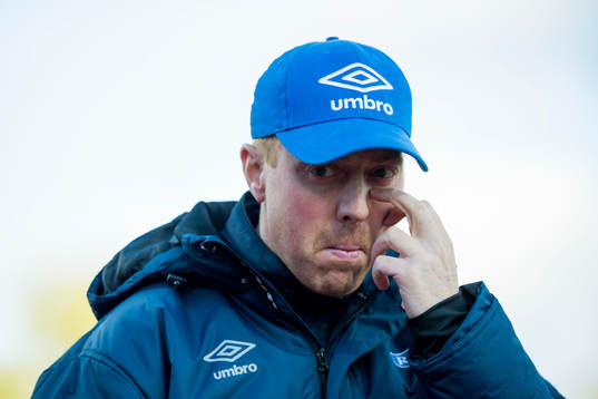 Svein Maalen, head coach of Ranheim, ahead of the Eliteserien match between Stabæk and Ranheim on September 23, 2018 in Bekkestua. 