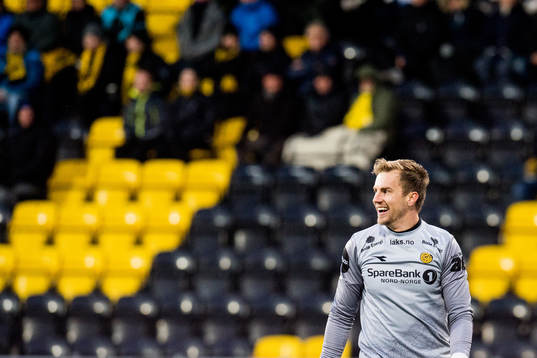 Goalkeeper Ricardo Friedrich of Bodø/Glimt
