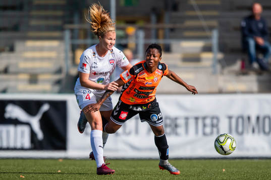 Rosengårds Glodis Perla Viggosdottir och Kristianstads