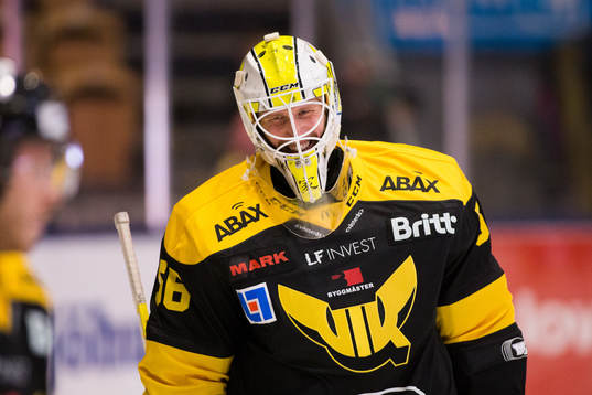 Västerås målvakt Marcus Dahlbom