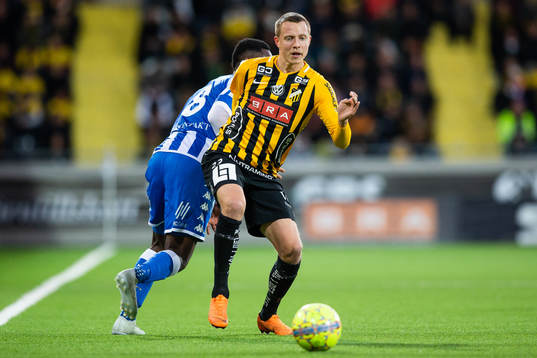 IFK Göteborgs Vajebah Kaliefah Sakor och Häckens Viktor