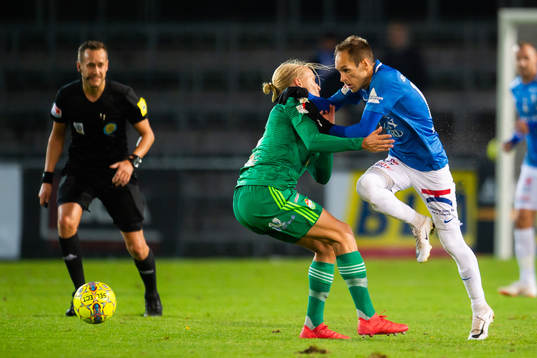 Trelleborgs Zoran Jovanovic och Dalkurds Henrik Löfkvist
