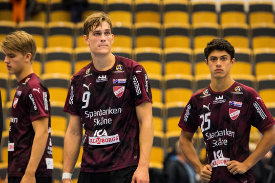 Lugis Karl Wallenius och Casper Käll deppar