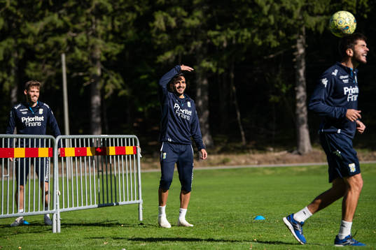 Emil Salomonsson, Sargon Abraham och Fredrik Oldrup Jensen