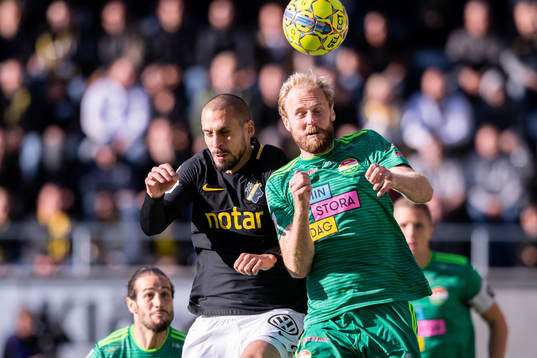 s Panos Dimitriadis och Dalkurds Robin Tranberg