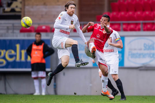 Kalmars Romário Pereira Sipião och Brommapojkarnas Markus