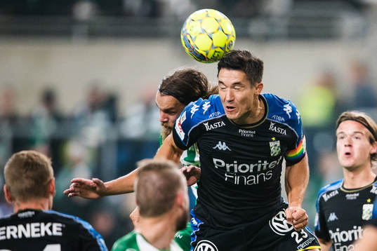 IFK Göteborgs David Boo Wiklander och Hammarbys Björn