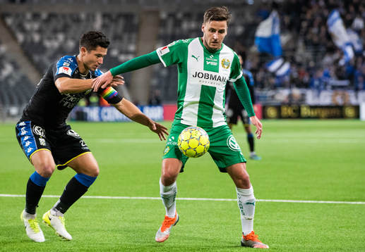IFK Göteborgs David Boo Wiklander och Hammarbys Jeppe