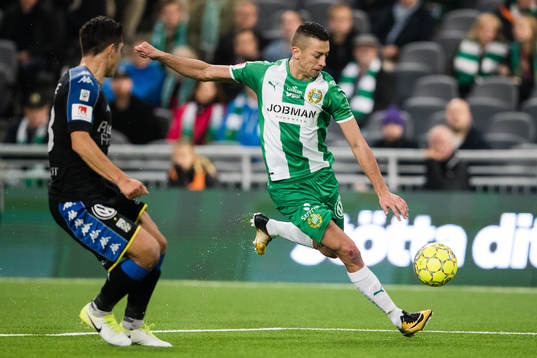 IFK Göteborgs David Boo Wiklander och Hammarbys Nikola