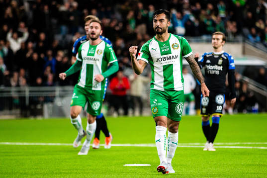 Hammarbys Jiloan Hamad jublar