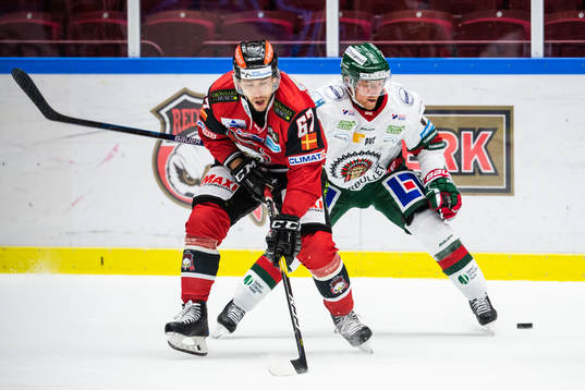 Malmö Redhawks Konstantin Komarek och Frölundas Chay