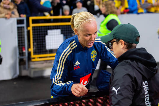 Sveriges Caroline Seger valdes som bästa spelare